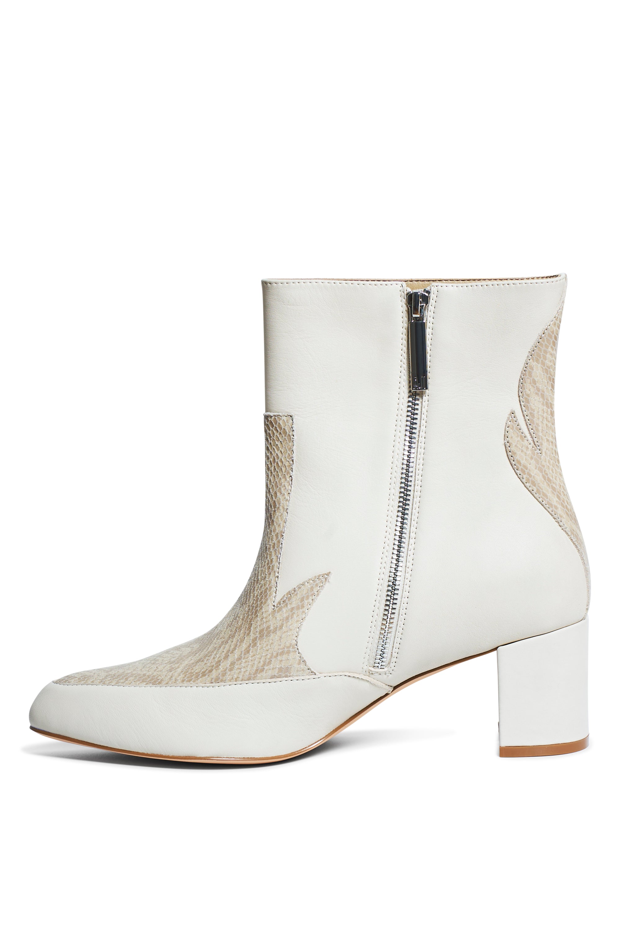 Bone Nappa Flame Ankle Boot